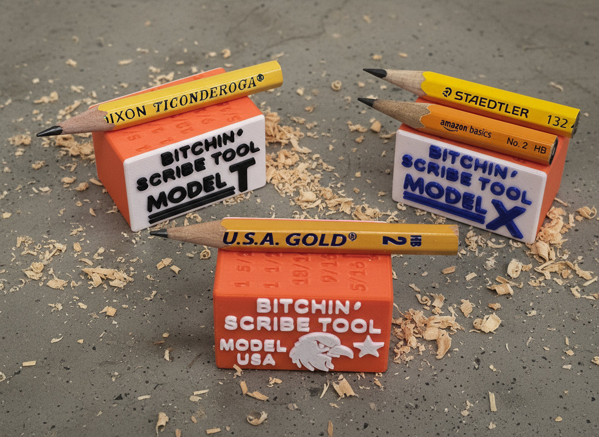 Bitchin' Scribe Tool - Model USA, Model T, or Model X - your choice