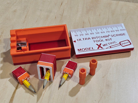 Metric ULTRA Bitchin' Scribe Tool Kit MODEL X