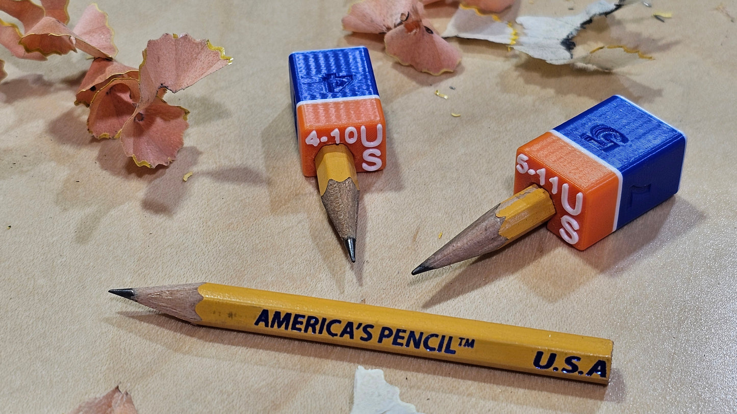 A set of Metric Bitchin' MINI SCRIBES, the Model 4-10 & Model 5-11.   Choose from the MINI-USA, MINI-T, or MINI-X