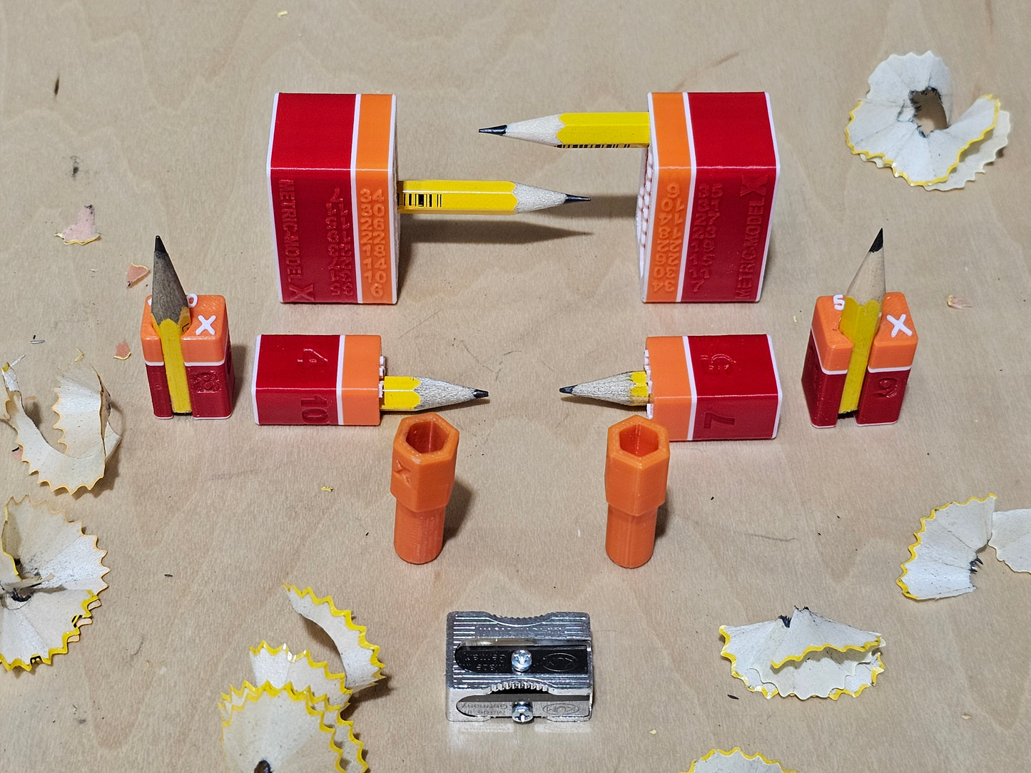 Medley of Metric Bitchin' Scribe Tools- Model USA, Model T, or Model X