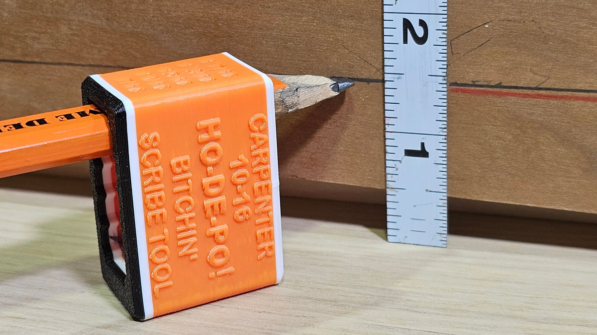 HO-DE-PO! CARPENTER PENCIL BITCHIN' SCRIBE TOOL SET (Models 10-8 AND 10-16)(fits HOME DEPOT Brand)