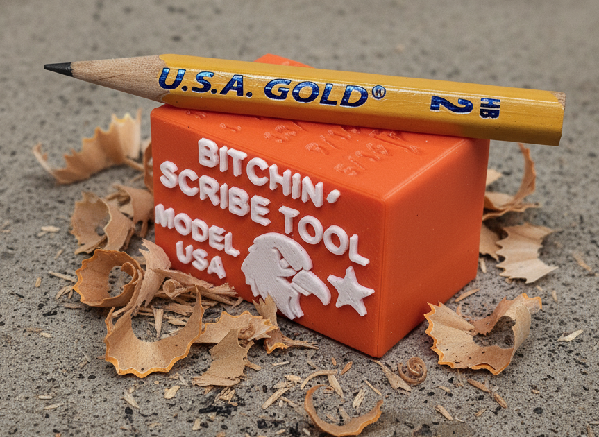 Bitchin' Scribe Tool - Model USA, Model T, or Model X - your choice