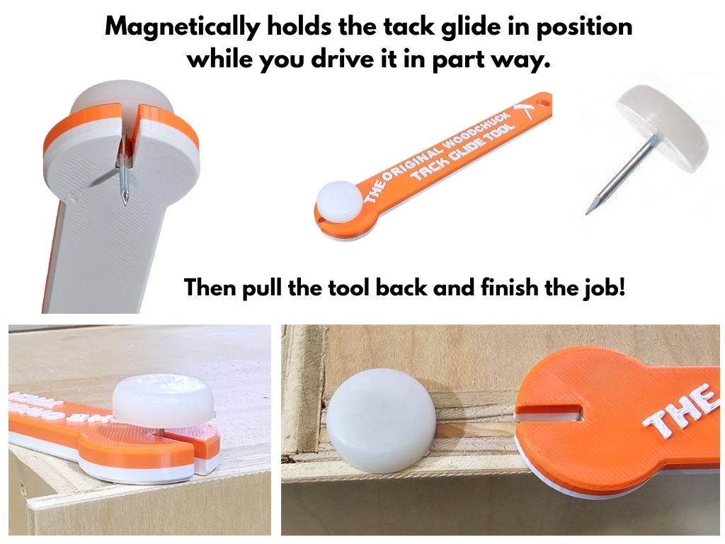 The Original Woodchuck TACK GLIDE TOOL